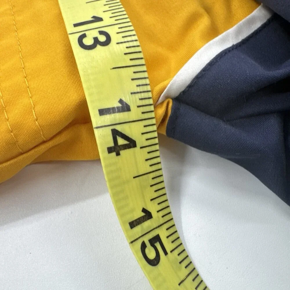 Vintage Bob The Builder Jacket Boys Toddler 4T Yellow Windbreaker Embroidered - Picture 12 of 14